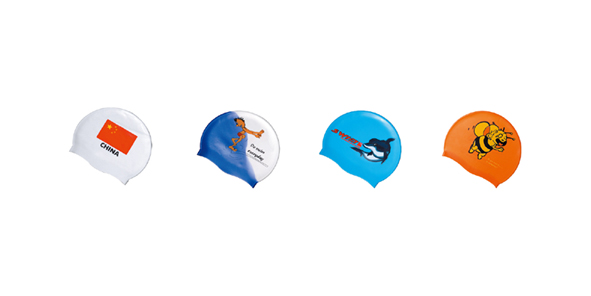 Colorful Print Slilicone Cap CP1