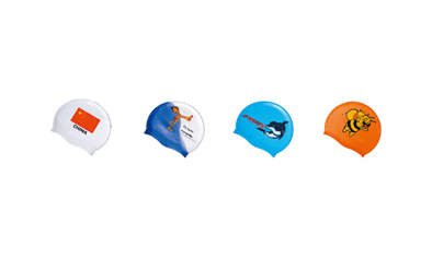 Colorful Print Slilicone Cap CP1