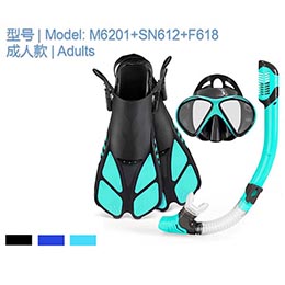 Diving set M6201+SN612+F618